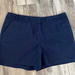 Gibson and Latimer Navy shorts with pockets